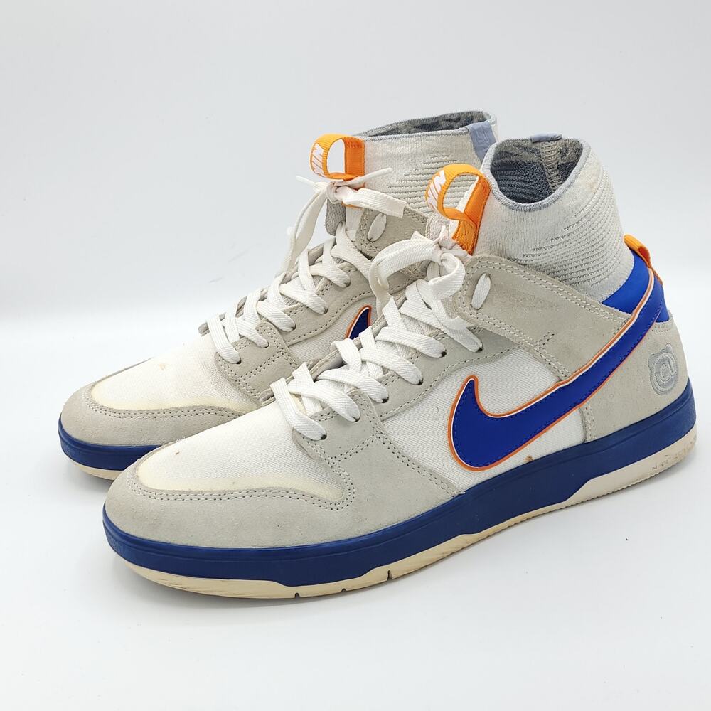 Nike SB Zoom Dunk High Elite MEDICOM Be@rbrick 2018 918287-147 Men's size 8